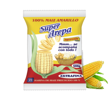 Super Arepa Maiz Amarillo