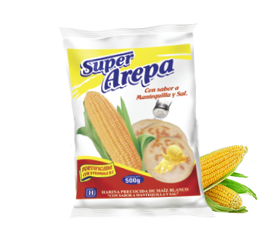 Super Arepa Mantequilla y Sal