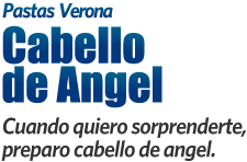 Pastas Cabello de Angel